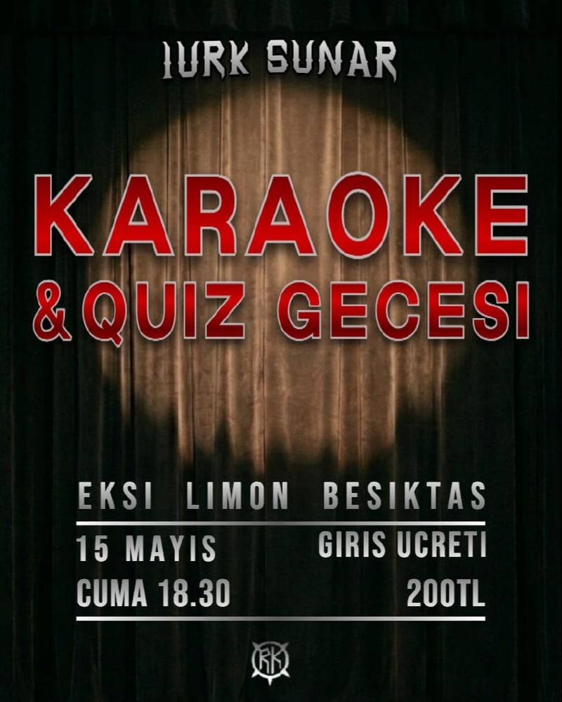 İÜRK Sunar: Quiz Gecesi ve Karaoke